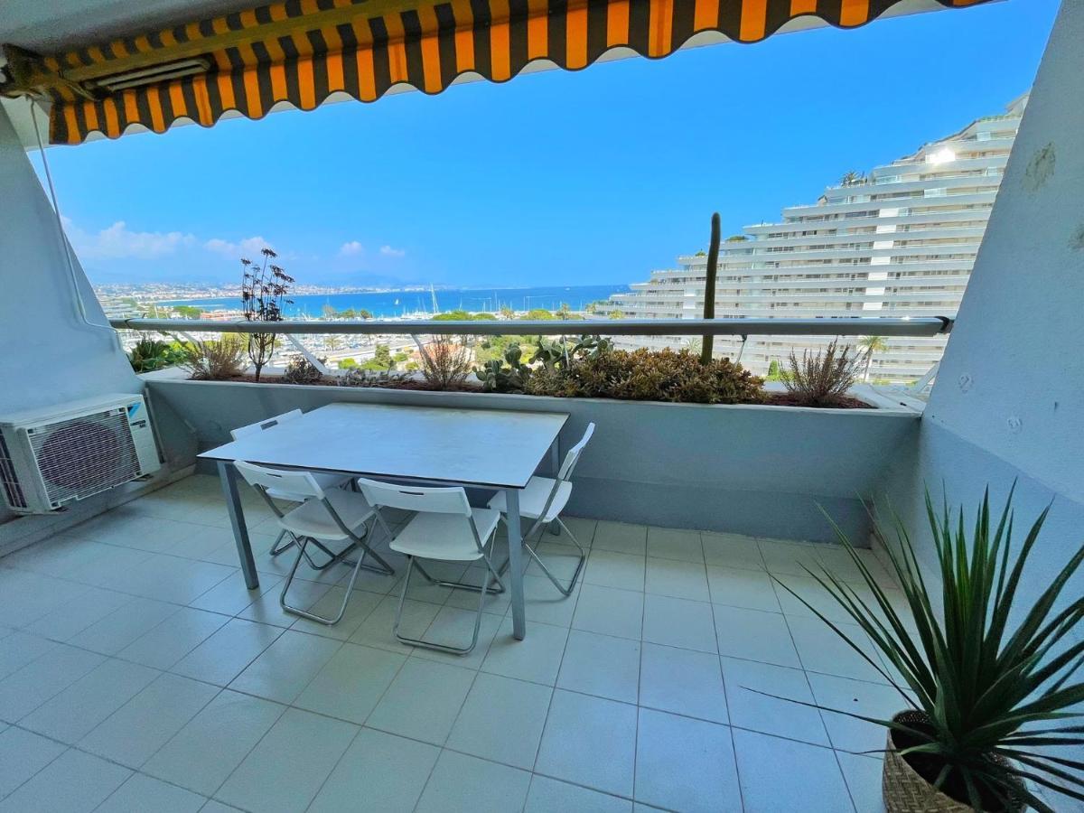 #901 Marina Riviera Bay - Studio Vue Mer Et Port Panoramique Villeneuve-Loubet Buitenkant foto